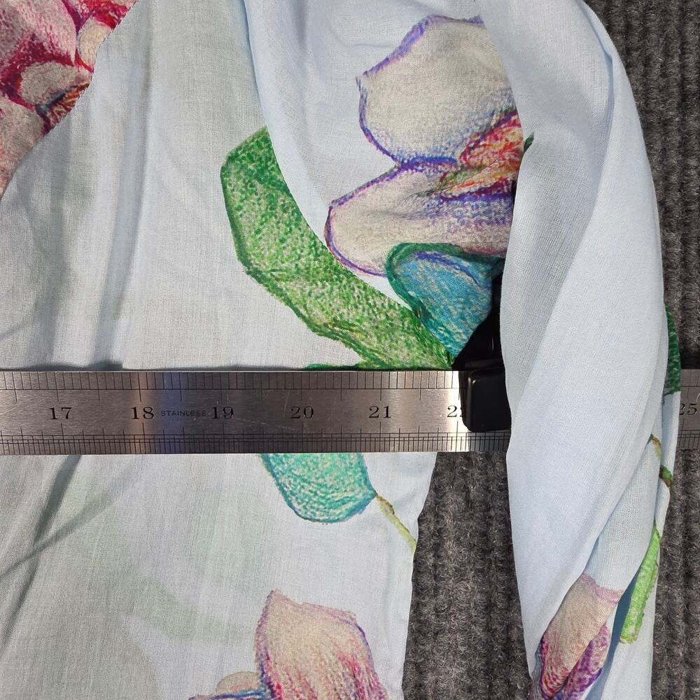 Ala von Auersperg Kathe Dress 18 Grandiflora Floral Cotton Maxi NWT - Picture 7 of 10